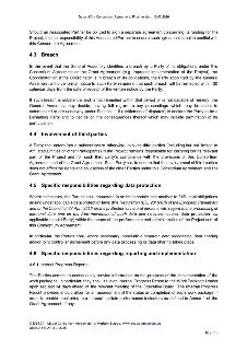Strana 10 z dokumentu 'Dynamicity Consortium Agreement, Final version, 16/03/2026'. Obsahuje právní ustanovení: 4.3 Porušení (Breach) - postup při identifikaci…