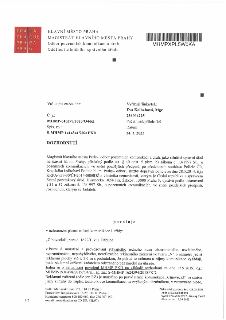 HLAVNÍ MĚSTO PRAHA, MAGISTRÁT HLAVNÍHO MĚSTA PRAHY, Odbor pozemních komunikací a drah, Oddělení silničního správního úřadu. MHMPXPL5W0KA. Váš dopis zn./ze dne:…