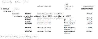 Č.jednotky: P 2390/3, Způsob využití: garáž, Způsob ochrany: -, Typ jednotky: obč.z., nemovitosti: 22414/227640. Vymezeno v: Parcela 4825/9 zastavěná plocha a…