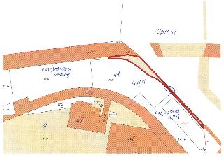 Katastrální mapa zobrazující parcely v katastrálním území Řepy a Zličín. Vyznačeny jsou parcely č. 1424/1 (zvýrazněna červeným obrysem), 1317/3, 1317/4, 1921/1…