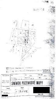 Příloha č. 2 - Snímek pozemkové mapy. Zobrazeno území s ulicemi Kukulova a Nad motolskou nemocnicí, parcely č. 2536, 2534, 2532, 2531, 2510, 2535, 2533, 363, 3…