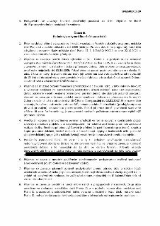 Dokument obsahuje podmínky poskytnutí finančních prostředků (dotace) městskou částí Praha 11. Klíčové body: 1. Dotace musí být využita v souladu s Pravidly dot…