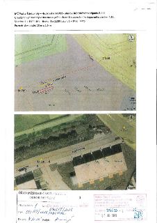 Dokument MČ Praha-Štěrboholy – Hrušovská 599/32 - stanoviště tříděného odpadu č. 111. Umístění: vyhrazená plocha navazující na chodník s vyznačením dopravního…