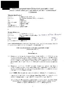 Smlouva o poskytnutí účelových finančních prostředků č. 2026/0146 mezi Městskou částí Praha 1 (Vodičkova 18, Praha 1, zastoupená Mgr. Davidem Bodečkem, MBA) a…