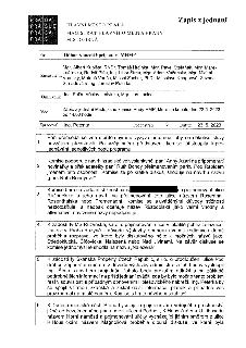 Zápis z jednání Místopisné komise Rady HMP ze dne 23. 5. 2023. Účastníci: Mgr. Albert Kubišta, RNDr. Tomáš Hrdinka, Mgr. Pavel Štefaňák, Mgr. Marek Lašťovka, R…