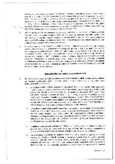 Naskenovaná stránka textového dokumentu (smlouvy), obsahující ustanovení D., E. a článek II. Vymezení některých pojmů a odpovědných osob, včetně definic pojmů…