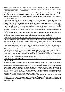 Strana 4/14 zprávy o přezkoumání hospodaření MČ. Obsahuje kontrolu plnění zákonných povinností dle zákona č. 420/2004 Sb.: 1) Peněžní operace se sdruženými pro…