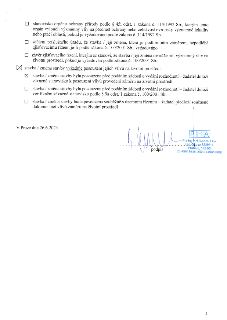 Formulář obsahující zaškrtnutá políčka týkající se posouzení vlivů na životní prostředí (EIA) podle zákona č. 100/2001 Sb. a zákona č. 114/1992 Sb. Zaškrtnuto:…