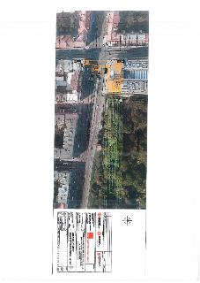 Situační výkres širších vztahů (C.1) pro projekt 'Rekonstrukce stanice Flora, zřízení bezbariérového přístupu a výměna eskalátorů ve stanici metra Flora'. Zpra…