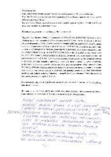 Zápis z kontroly památkové péče týkající se železničního mostu (součást kulturní památky 'Soubor železničních mostů na trati Praha-Smíchov a Praha hlavní nádra…