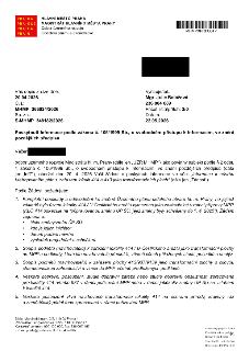 Úřední dokument Magistrátu hlavního města Prahy, Odbor územního rozvoje, ze dne 22.05.2026. Předmět: Poskytnutí informace podle zákona č. 106/1999 Sb., o svobo…