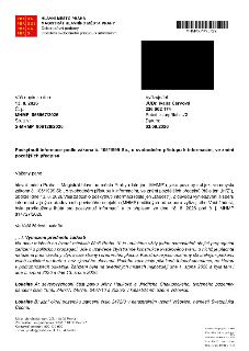 Úřední dopis Magistrátu hlavního města Prahy (MHMP) ze dne 3. 9. 2026, č. j. MHMP 866567/2026, vyřizuje JUDr. Ivana Červová. Předmětem je žádost o informace tý…