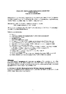 Zápis z XIX. řádného zasedání Zastupitelstva městské části Praha-Petrovice, konaného dne 23.09.2026. Přítomni: JUDr. Olga Hromasová, Iveta Hergottová, Mgr. Dav…
