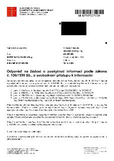 Hlavní město Praha, Magistrát hlavního města Prahy, Odbor pozemních komunikací a drah, Oddělení silničního správního úřadu. Č. j.: MHMP-921277/2026/O4/Lj, Spis…