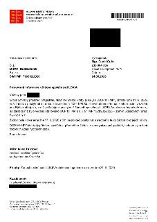 Úřední dopis Magistrátu hlavního města Prahy, odboru ochrany prostředí, ze dne 24. 8. 2026. Předmět: Poskytnutí informace – žádost společnosti LOXIA. Dopis rea…