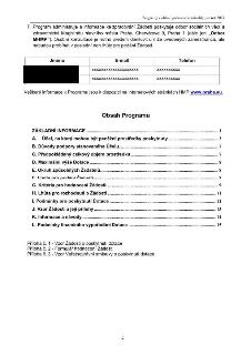 Informační dokument k Programu v oblasti prevence kriminality pro rok 2027. Obsahuje kontaktní údaje na Odbor sociálních věcí a zdravotnictví Magistrátu hlavní…