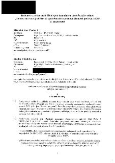 Smlouva o poskytnutí účelových finančních prostředků č. 2026/0180 mezi Městskou částí Praha 1 (poskytovatel) a Studio Citadela, z.s. (příjemce). Předmětem je d…