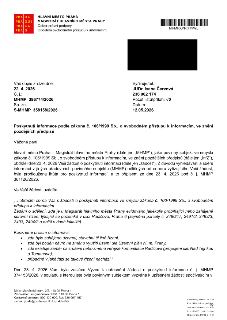 Úřední dopis Magistrátu hlavního města Prahy ze dne 12. 5. 2026, č. j. MHMP 396774/2026, sp. zn. S-MHMP 358158/2026. Předmětem je poskytnutí informace podle zá…