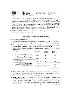 Strana 3 smlouvy o poskytnutí podpory. Obsahuje bod 7 (podmínky zápočtu pohledávek/závazků) a bod 8 (podmínka poskytnutí podpory). Část IV 'Základní závazky a…