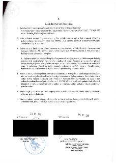 Závěrečná ustanovení smlouvy (článek X.): 1. Kontaktní místo pro vyúčtování: odbor ekonomický, Ing. Ivanka Ptáčková, tel. 271 071 653, 775 058 490, e-mail: Iva…