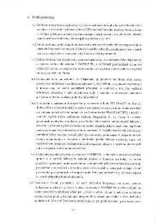 6. Další podmínky:
6.1. Smluvní strany této objednávky výslovně souhlasí s tím, aby tato objednávka byla uvedena v Centrální evidenci smluv (CES) vedené hlavní…