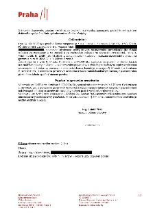 Praha, text dokumentu - opatření obecné povahy. Stanovení dopravního značení nenahrazuje povolení, stanovisko, posouzení... Odůvodnění: Dne 14. 09. 2026 byla p…