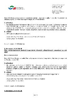 Dokument Městské části Praha-Zbraslav obsahující dvě usnesení Rady MČ: 1) Schválení rozpočtového opatření č. 2014/2026 ve výši 4 738 800 Kč na projekt 'Realiza…
