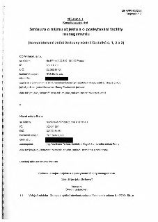 Smlouva o nájmu objektu a o poskytování facility managementu (konsolidované znění Smlouvy včetně Dodatků č. 1, 2 a 3). Smluvní strany: 1) COPA Retail, s.r.o.,…