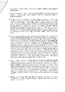 Strana 4 smlouvy o poskytnutí dotace obsahující body 10 až 14:
10. Povinnost příjemce poskytnout informace o projektu.
11. Povinnost příjemce informovat o změn…