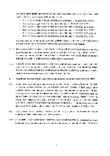 Text dokumentu (strana 3) týkající se majetkoprávních vztahů v lokalitě Libeň:

- Odkup nemovitých věcí ve vlastnictví Společnosti LO (staveb zapsaných na LV č…