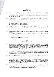 Část smlouvy obsahující články VI. 'Garant projektu' a VII. 'Závěrečná ustanovení'. Článek VI definuje roli garanta, podmínky pro jeho výběr (člen Komise kultu…