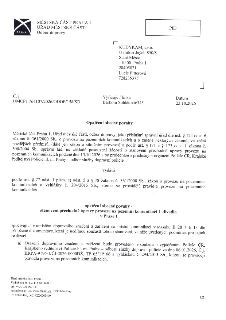 MĚSTSKÁ ČÁST PRAHA 1 ÚŘAD MĚSTSKÉ ČÁSTI Odbor dopravy

KUDYKAM, s.r.o.
U milosrdných 850/8
Staré Město
110 00 Praha 1
28405021
Lucie Pitterová
728235375

Č. j.…