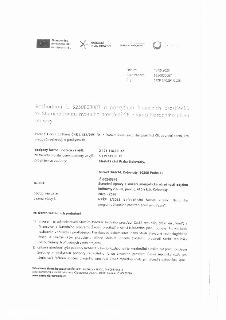Rozhodnutí č. 5250800007 o poskytnutí finančních prostředků ze Státního fondu životního prostředí ČR v rámci Národního plánu obnovy. Datum: 17.09.2025, Číslo ž…