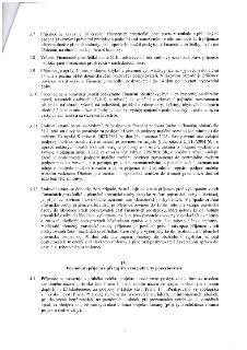 Text smlouvy obsahující body 3.7 až 4.1: 3.7 Povinnost dodržovat právní předpisy při čerpání prostředků. 3.8 Vrácení prostředků nezakládá právo na další prostř…
