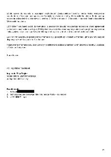 Závěrečná část úředního dokumentu týkajícího se změny Metropolitního plánu (Z 3199). Text uvádí, že postup je v souladu s rozhodnutím Zastupitelstva hlavního m…
