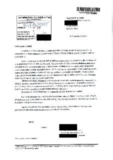 Dopis adresovaný Magistrátu hl. m. Prahy od společnosti Poliklinika Bioregena, s.r.o. (jednatel), doručený 7. 4. 2025 (č.j. MHMP 331147/2025). Předmětem je nab…