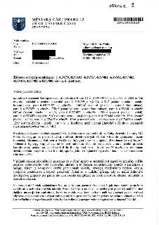 Úřední dopis Městské části Praha 12 ze dne 6. března 2025 (č. j. P12 75442/2025 OIM) adresovaný Magistrátu hl. m. Prahy. Předmětem je žádost o svěření pozemků…