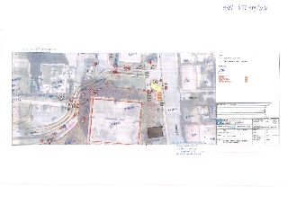 Situační nákres / projektová dokumentace (DIO – Posouzení obousměrného průjezdu v zúženém profilu komunikace), MĚSTSKÁ ČÁST PRAHA 8, odbor dopravy, Zenklova 1/…