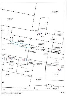 Katastrální mapa zobrazující oblast ulice U továren. Zobrazená čísla parcel: 1568/87, 1568/91, 1564/2 (s označením 770/1b), 1568/19, 1564/5, 1568/90, 1568/22,…
