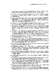 Část úředního dokumentu č.j. MHMP 598597//2009/DOP-O1/Za-IS obsahující body 22 až 36 podmínek pro stavební činnost: 22. Zachování přístupu k sousedním objektům…