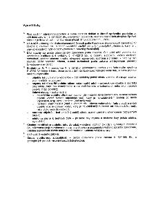 Vysvětlivky k dokumentu:
1) Před vydáním stavebního povolení je nutné předložit doklad o úhradě správního poplatku ve výši dané zákonem č. 634/2004 Sb., o sprá…
