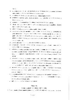 Výňatek ze stanov společnosti (strana 5/17), obsahující body k) až x) vymezující pravomoci orgánu společnosti (pravděpodobně valné hromady), týkající se schval…