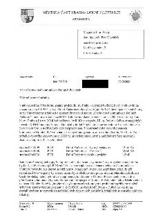 Úřední dopis Městské části Praha-Dolní Počernice adresovaný magistrátu hl. m. Prahy (doc. Ing. arch. Petr Hlaváček) ze dne 27.03.2023, č.j. 0664/23/TAJ. Předmě…
