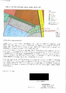 Dokument obsahuje mapový výřez územního plánu s legendou a textovou část 'IV. Důvody pro pořízení změny ÚP'. Mapa zobrazuje plochy s označením SV, ZP, LR, VN,…