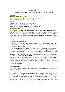 ODVOLÁNÍ spojené s uplatněním postavení účastníka řízení podle § 28 správního řádu

Odvolatel: Ing. Michal Gajdoš, nar. 31. 8. 1988, trvalý pobyt: Kukučínova 1…