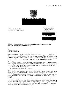 Žádost o poskytnutí dotace z rezervy pro městské části hl. m. Prahy určené na spolufinancování projektů EU/EHP (UF). Odesílatel: Městská část Praha-Koloděje. A…