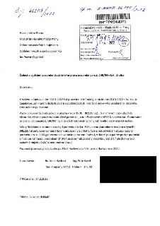 Žádost o vydržení pozemku vlastnického práva pozemku parc.č. 140/94 v k.ú. Lhotka. Adresát: Hlavní město Praha, Magistrát Hlavního města Prahy, Odbor hospodaře…
