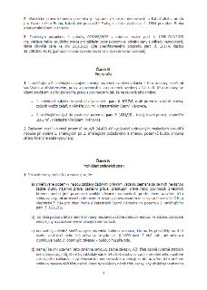 Text dokumentu (strana 2): 2. Vlastnické právo k tomuto pozemku je zapsáno v katastru nemovitostí u Katastrálního úřadu pro hlavní město Prahu, katastrální pra…