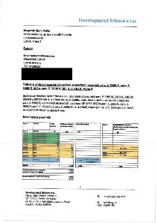 Žádost o směnu pozemků podaná společností Development Srbova s.r.o. (Klimentská 1246/1, Praha 1, IČO: 04509153) adresovaná Magistrátu hl.m. Prahy. Předmětem je…