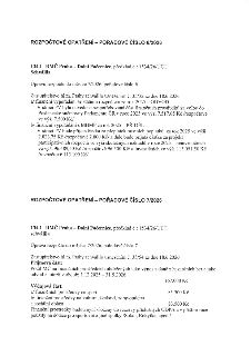 Dokument obsahuje dvě rozpočtová opatření městské části Praha - Dolní Počernice. 

1. ROZPOČTOVÉ OPATŘENÍ – POŘADOVÉ ČÍSLO 6/2026 (předklad 1534/26/UCT):
- a/…